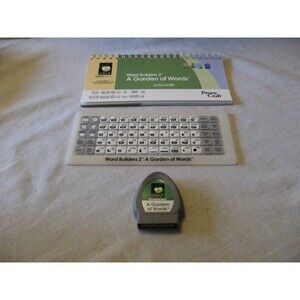 Cricut A Garden Of Words With Manual & Keypad Overalay